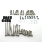 DA1133 Front and Rear Door Bolt Kit for Four Doors Defender Stainless Steel (4 Door Kit) - Image 2