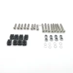 DA1132 Front Door Bolt Kit for Front Doors Defender Stainless Steel (2 Door Kit) - Image 2